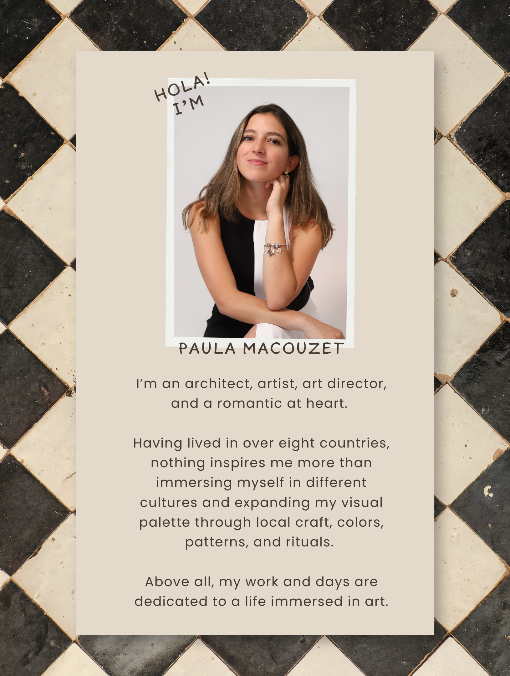 About Paula Macouzet